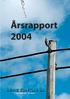 Årsrapport 2004. Grunnlagt 1951-54 driftsår