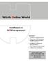 Würth Online World. Installasjon av WOW!-programmet WINDOWS 7