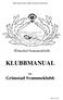 KLUBBMANUAL for Grimstad Svømmeklubb