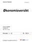 Økonomioversikt. Periode: 1-12. År: 2013. Værnes Flyklubb. Værnes Flyklubb Postboks 44 Tlf: 74 60 20 81. Uni Økonomi et produkt fra Uni Micro AS