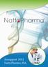 Årsrapport 2011 NattoPharma ASA
