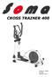 CROSS TRAINER 400. Gresv.no. 107837 KH-704 2005-06, Vers. 1