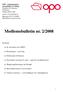 Medlemsbulletin nr. 2/2008