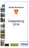 Verdal kommune. Årsberetning 2014. Verdal, 24.03.15 11.01.06