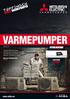 VARMEPUMPER 4300W. www.miba.no 2013/14 KIRIGAMINE VED -15 C!