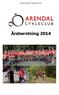 Arendal Cykleclub - Årsberetning 2014. Årsberetning 2014-1 -