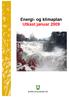 Energi- og klimaplan Utkast januar 2009