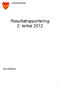 Lunner kommune. Resultatrapportering 2. tertial 2012