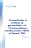 Sammenligning av kostnader og personellbruk ved sykehusavdelingene innenfor psykiatri i Bodø og Tromsø i 2008