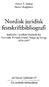 Nordisk juridisk festskriftbibliografi