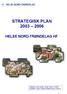 STRATEGISK PLAN 2003 2006 HELSE NORD-TRØNDELAG HF