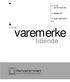 nr 23 02.06.1998 NO årgang 88 ISSN 0803-6977 norsk varemerke tidende