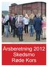 Årsberetning 2012 Skedsmo Røde Kors