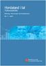 Hordaland i tal. Fylkesstatistikk. Næring, innovasjon og kompetanse. Nr. 2-2009