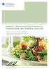 Sustainable and Healthy catering