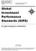 Global Investment Performance Standards (GIPS)