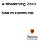 Årsberetning 2010. Sørum kommune