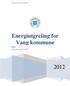 Energiutgreiing for Vang kommune