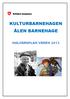 KULTURBARNEHAGEN ÅLEN BARNEHAGE