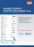 SHARED SERVICE CENTER HR/FINANS 2014
