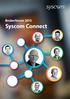 Brukerforum 2015. Syscom Connect