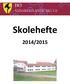 Skolehefte 2014/2015