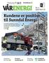 Kundene er positive til Sunndal Energi