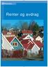 Renter og avdrag. Innhald. Fleksible nedbetalingsvilkår 3. Låneavtale 3. Serie- eller annuitetslån 3. Avdragsfri periode og nedbetalingsperiode 4