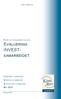 EVALUERING INVEST- SAMARBEIDET FORVALTNINGSREVISJON INDERØY KOMMUNE VERRAN KOMMUNE STEINKJER KOMMUNE MAI 2015. KomRev Trøndelag IKS