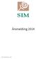 SIM - Årsmelding 2014 - Side 1
