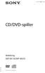 4-447-476-E1(1) (NO) CD/DVD-spiller. Veiledning DVP-SR170/DVP-SR370. 2013 Sony Corporation