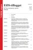 EØS-tillegget. NORSK utgave. til Den europeiske unions tidende. Nr. 9 ISSN 1022-9310. 11. årgang 21.2.2004 EØS-ORGANER. 1. EØS-rådet. 2.