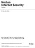 Se baksiden for hurtiginstallering. Brukerhåndbok. Vi beskytter flere mennesker mot elektroniske trusler enn noen andre i verden.