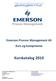 Emerson Process Management AS Kurs og kompetanse Kurskatalog 2010