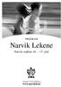 PROGRAM. Narvik Lekene. Narvik stadion 16. 17. juni. Arrangør: Narvik Idrettslag www.narvikil.no