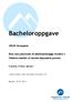 Bacheloroppgave. VPL05 Vernepleie. Barn som pårørende til alkoholavhengige foreldre./ Children families of alcohol dependent parents.