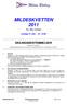 MILDESKVETTEN 2011. Tur / Hav og Knarr. Lørdag 14. mai - kl. 12.00 SEILINGSBESTEMMELSER