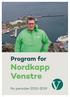 Program for Nordkapp Venstre