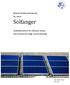 Solfanger. Manual til laboratorieøvelse for elever. Skolelaboratoriet for fornybar energi Universitetet for miljø- og biovitenskap