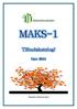 MAKS-1. Tilbudskatalog. katalog! Høst. Marienlyst Aktivitetsskole