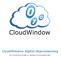 CloudWindow digital skjermløsning