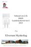 Elverum Skytterlag. Søknad om å få tildelt Landsskytterstevnet i 2015. Fra. Elverum i sentrum