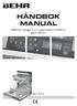 HÅNDBOK MANUAL. Beha bygg-inn oppvaskmaskin BO 870 BO 870