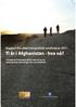 Innledning... 7. 10 år i Afghanistan hva nå? Rapport fra Sikkerhetspolitisk konferanse 29.09 2011... 9. Hva har vi oppnådd i Afghanistan?...