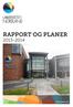 RAPPORT OG PLANER 2013-2014. www.uin.no