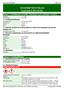 SIKKERHETSDATABLAD Isopropanol Min 99,5%