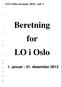Beretning. for. LO i Oslo