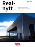 Realnytt. Nr. 03. 2015. Eiendommer for salg og lokaler for utleie på Romerike og i Oslo Nord. Nytt bygg Sulland Jessheim