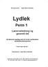 Lydlek. Perm 1. Lærerveiledning og generell del. Et lekbasert opplegg med de norske språklydene/ språklydkombinasjonene. Kopieringsoriginaler