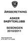 ÅRSBERETNING ASKER SKØYTEKLUBB SESONGEN 2010/2011